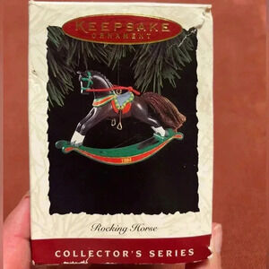 Hallmark ornament Collector series Rocking Horse #14 year 1994